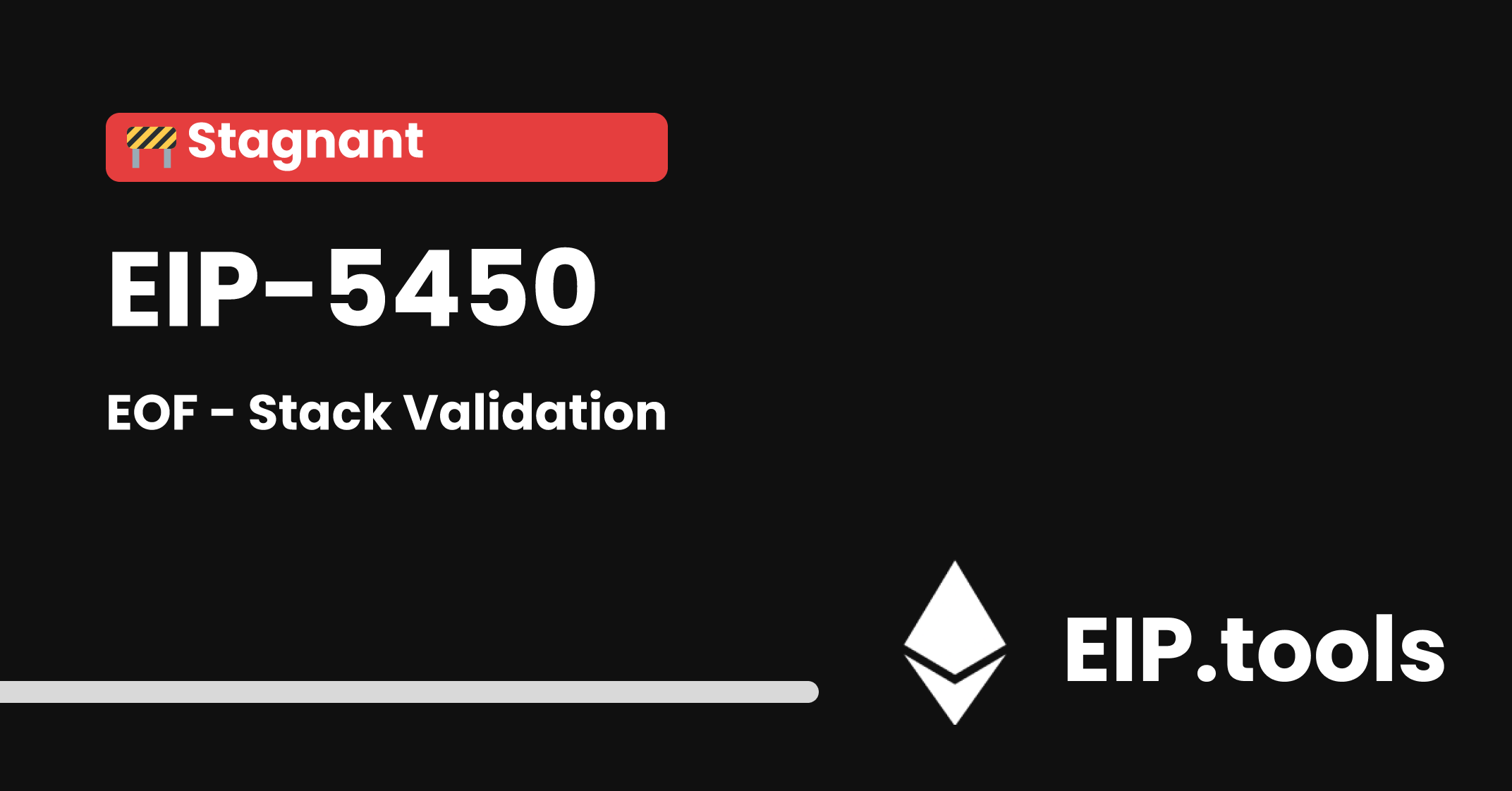 EIP-5450: EOF - Stack Validation | EIP.tools